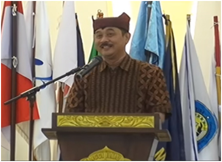 Sambutan dan pembukaan oleh Wakil Bupati Banyuwangi, Yusuf Widiatmoko, S,Sos.